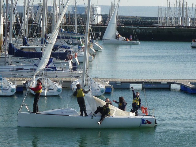 Rentrée au port